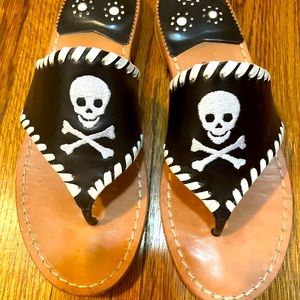 Jack Rogers Jolly Roger Skull Sandal 💀